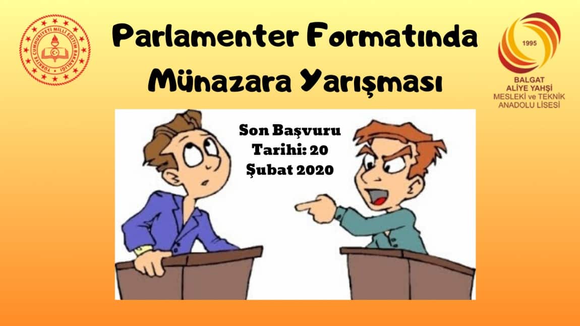 Parlamenter Formatında Münazara Yarışması